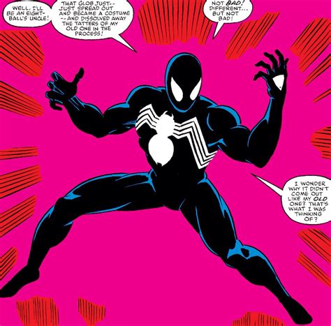 black spider man name|black spider-man suit secret wars.